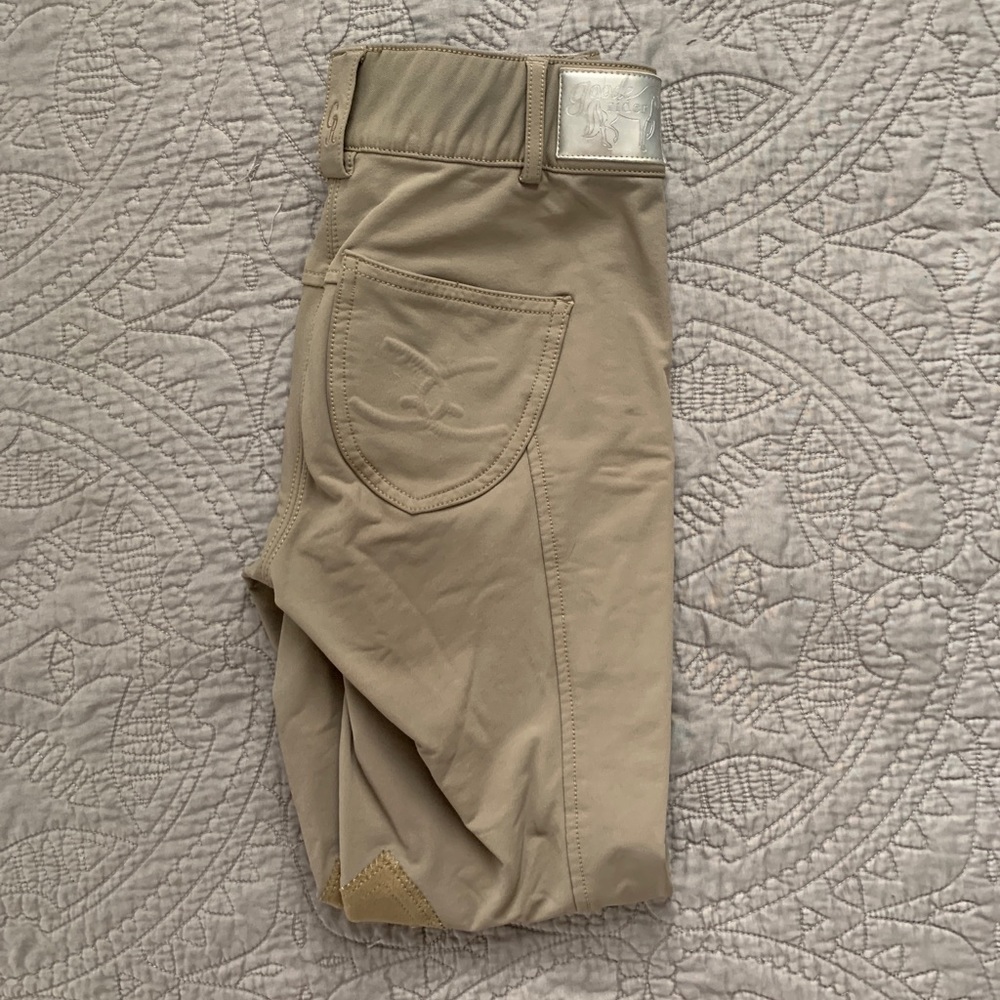 Tan Goode Rider Breeches 26L